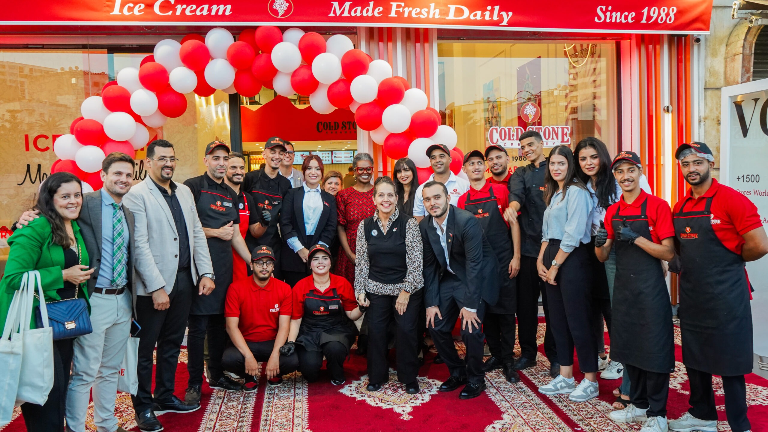«Cold Stone Creamery».. المثلجات الأمريكية تحط الرحال بالمغرب عبر الدار البيضاء