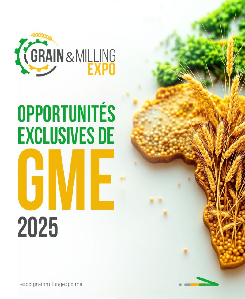 «Grain and Milling Expo 2025».. الدار البيضاء تحتضن الحدث المرجعي لسلاسل الحبوب والمطاحن في المغرب