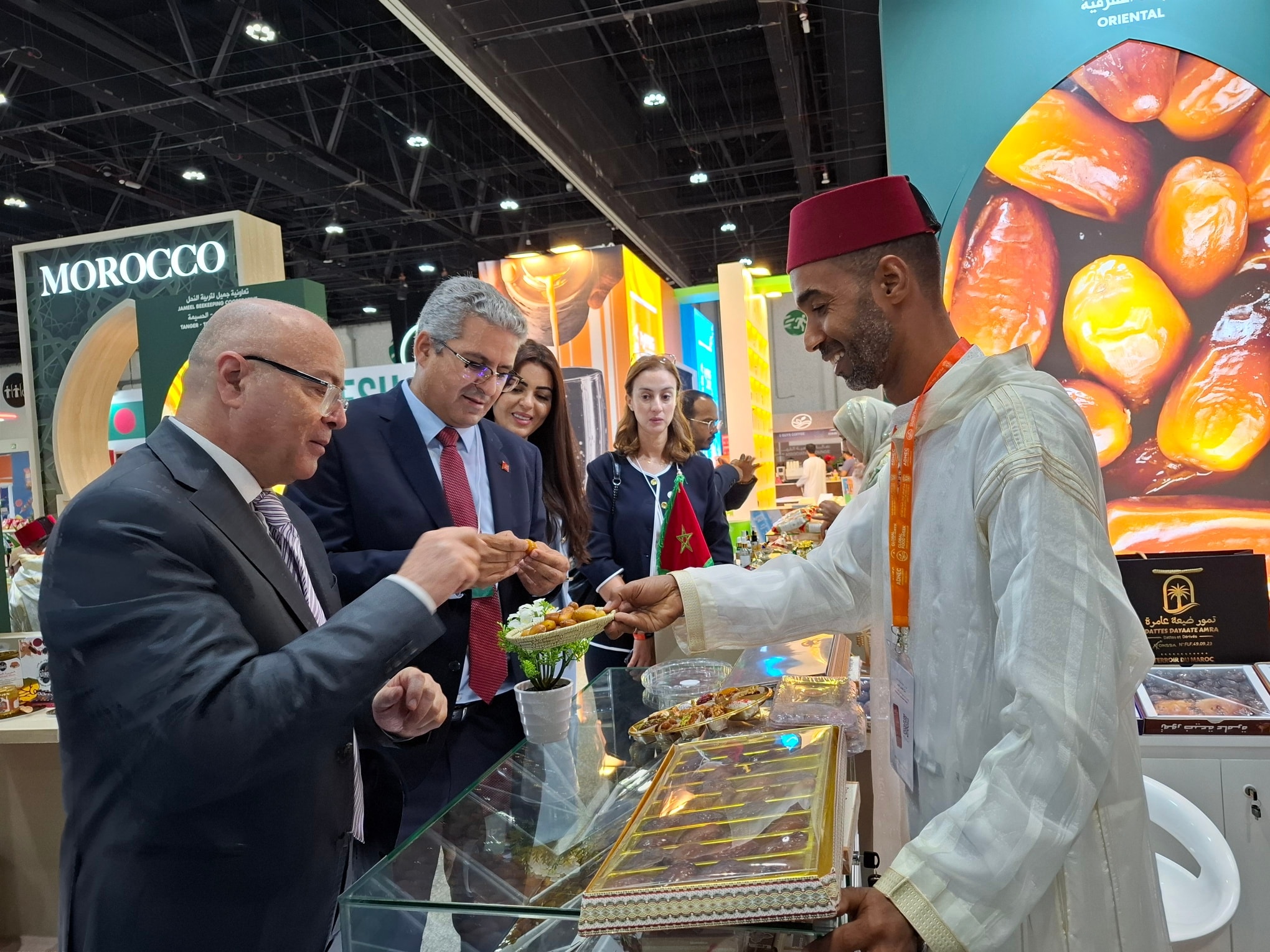 تحت إشراف «ADA».. جناح المغرب يتألق بـ«معرض أبوظبي الدولي للأغذية»