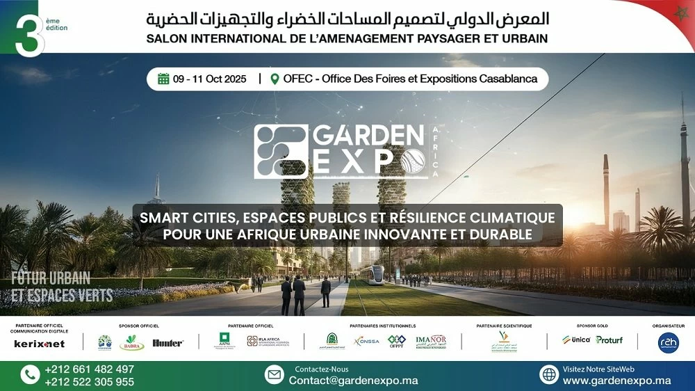 الدار البيضاء تحتضن النسخة الثالثة من «Garden Expo Africa» لتعزيز مدن المستقبل