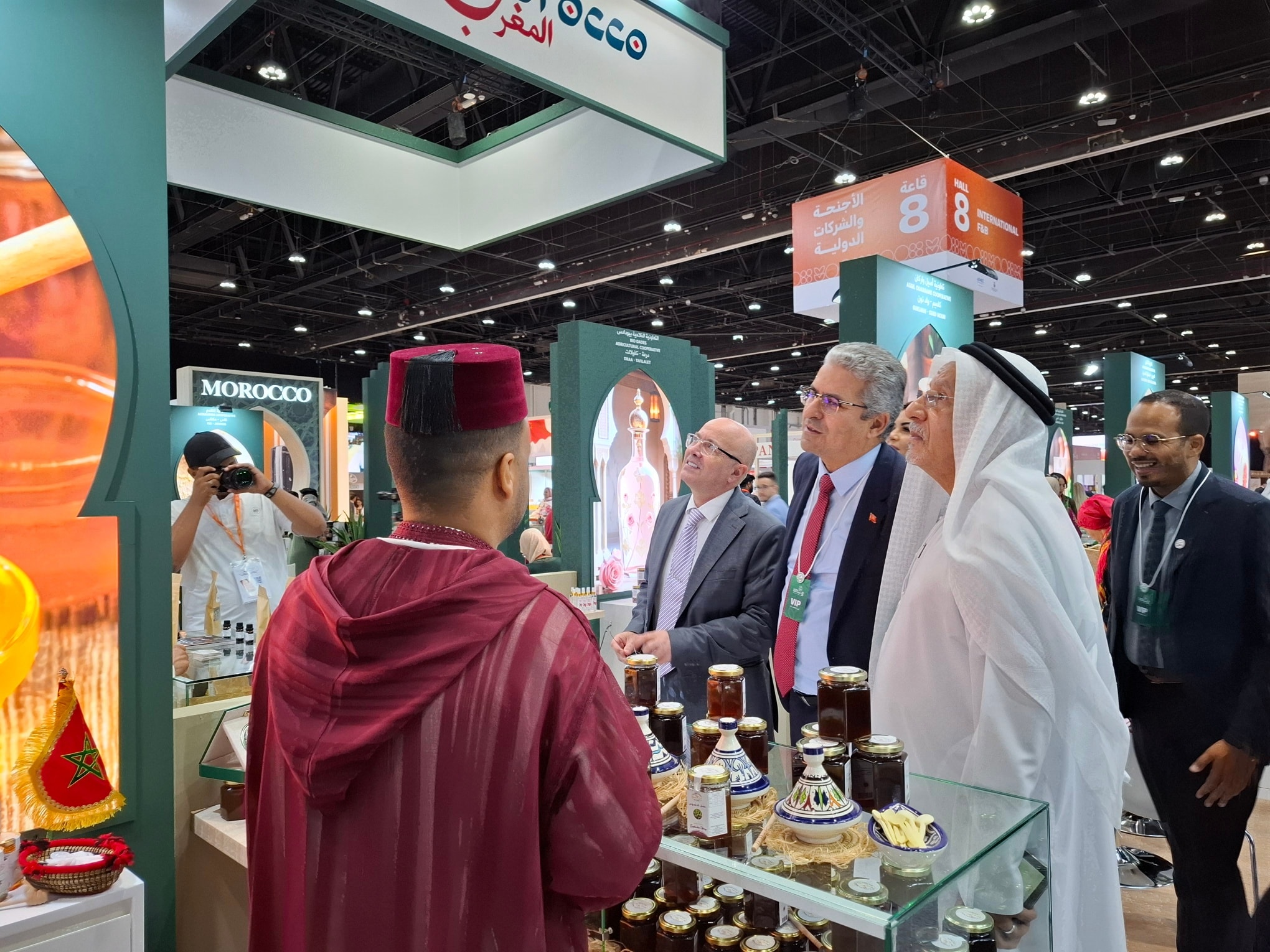 «ADA» تروج لنكهات المغرب بمعرض أبو ظبي الدولي للأغذية 2025