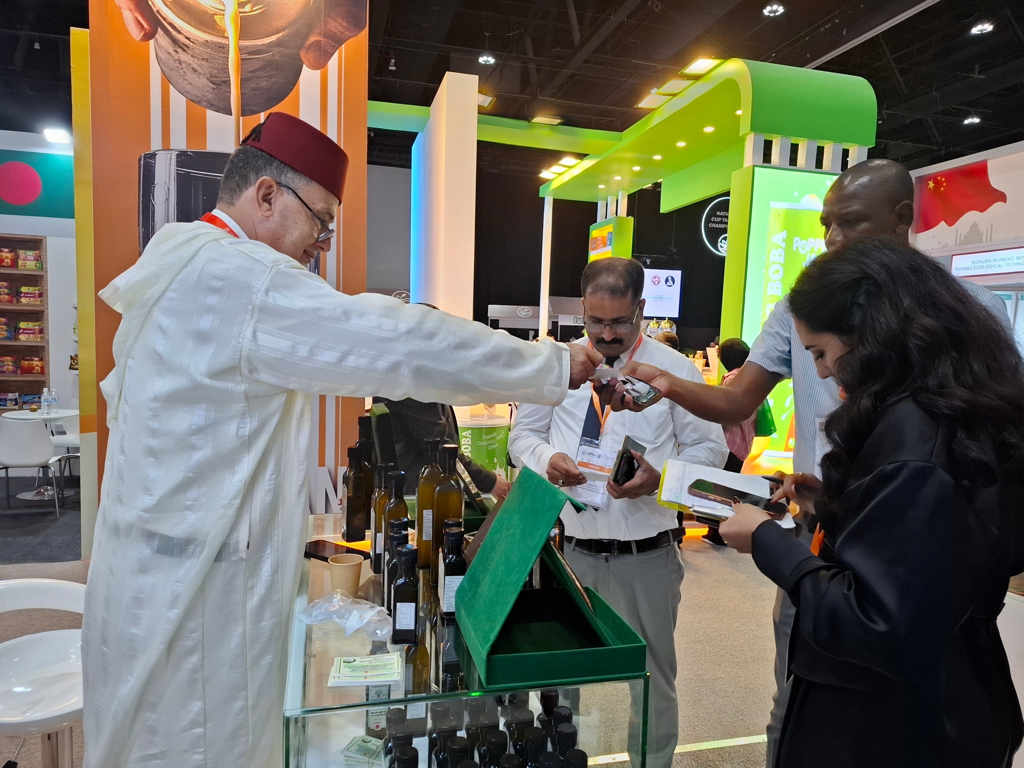 حصيلة مشرفة للمشاركة المغربية في معرض أبوظبي الدولي للأغذية