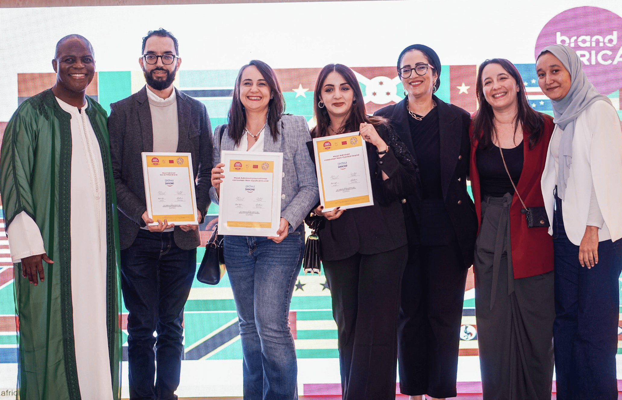 تصنيف «Brand of Africa».. تتويج «داﻧون» كأكثر علامة غذائية محبوبة في المغرب