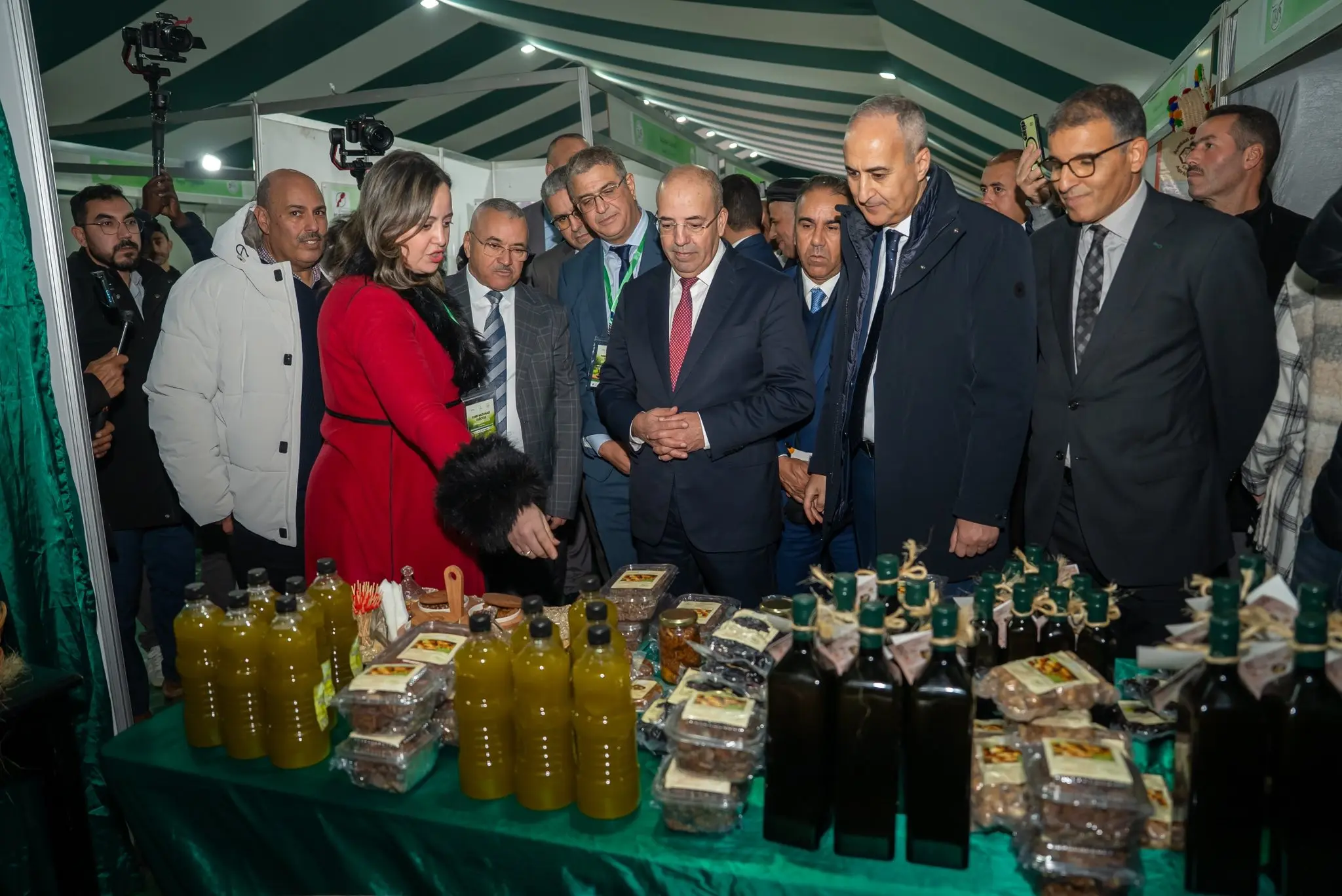 افتتاح فعاليات الدورة الثالثة للمعرض الوطني للزيتون بوزان