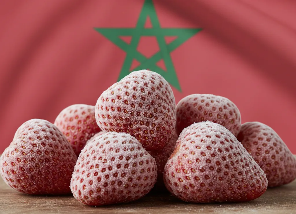 رقم قياسي في صادرات الفراولة المجمدة المغربية إلى أمريكا